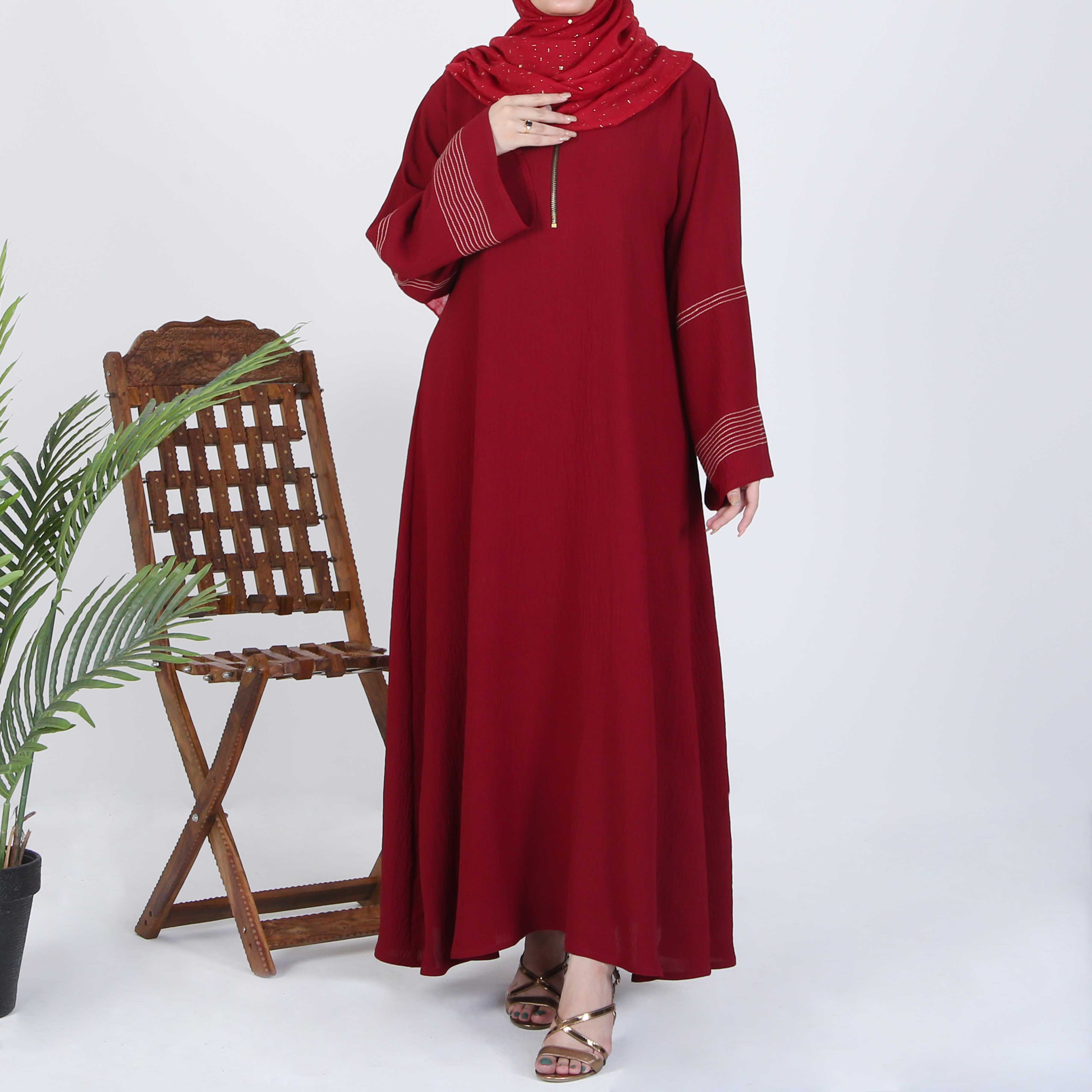 CHERRY WOOD RED ABAYA(RB884)