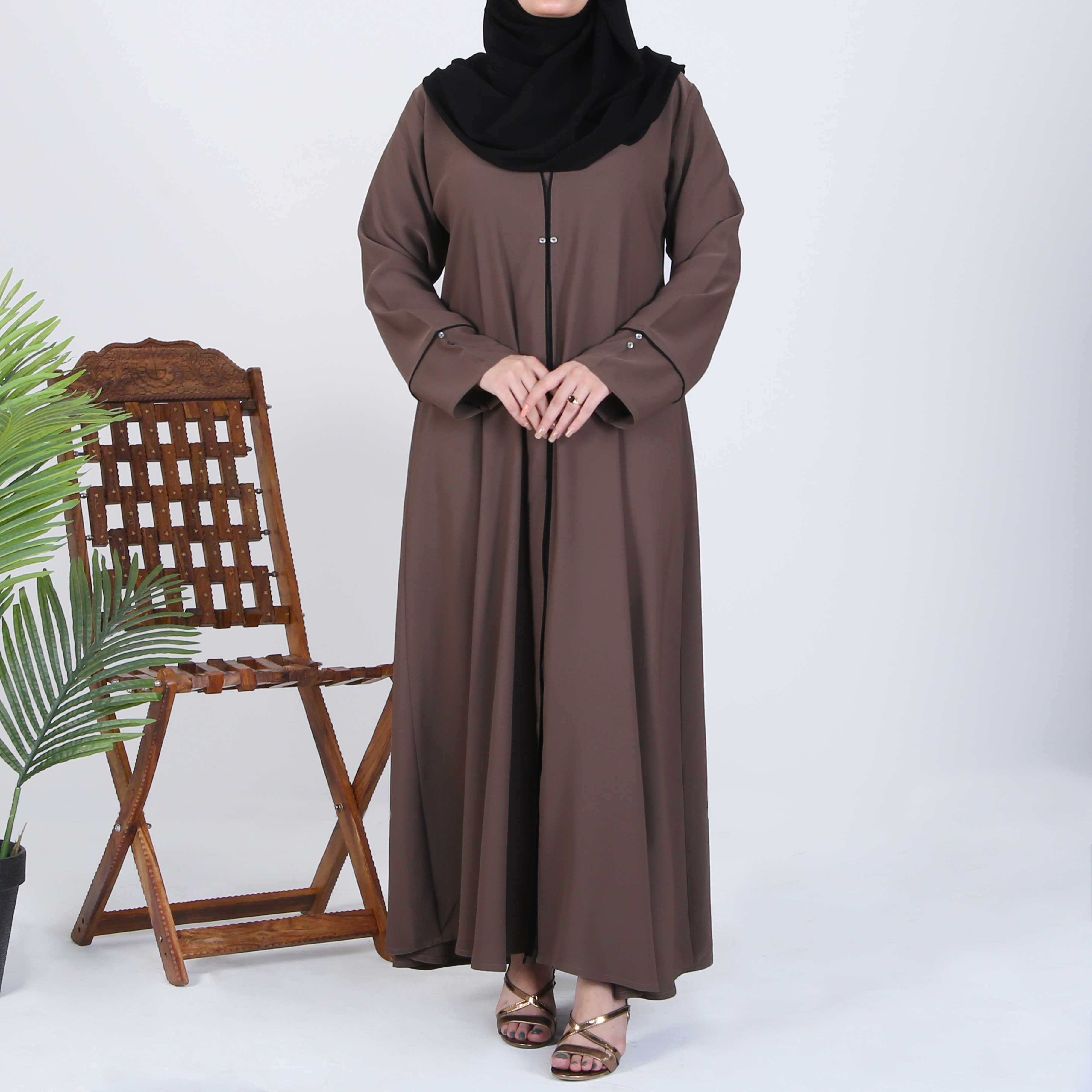 PINE BROWN ABAYA(PR890)