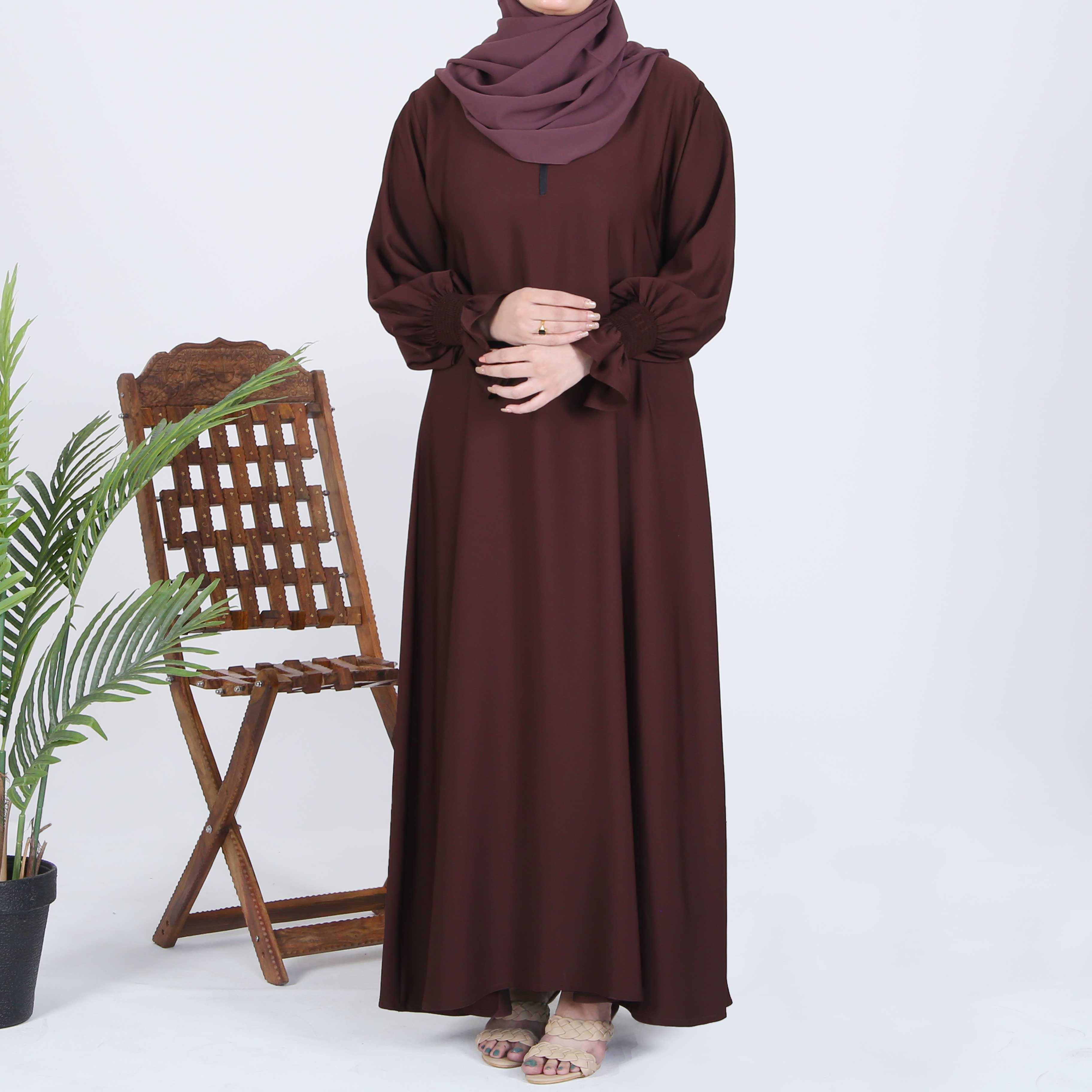 WOODY BROWN ABAYA(RB880)