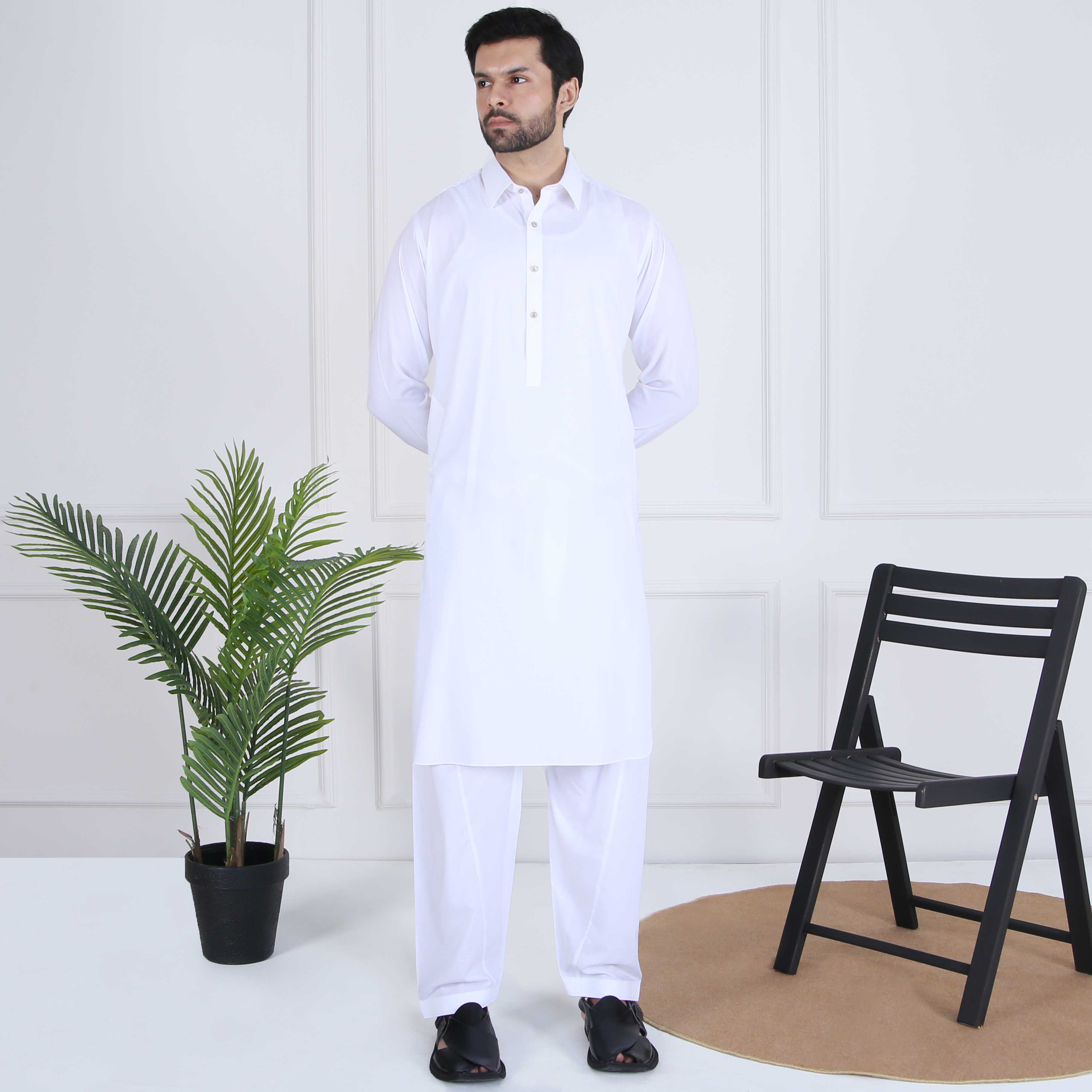 IRONY WHITE SHALWAR QAMEEZ(ART202)