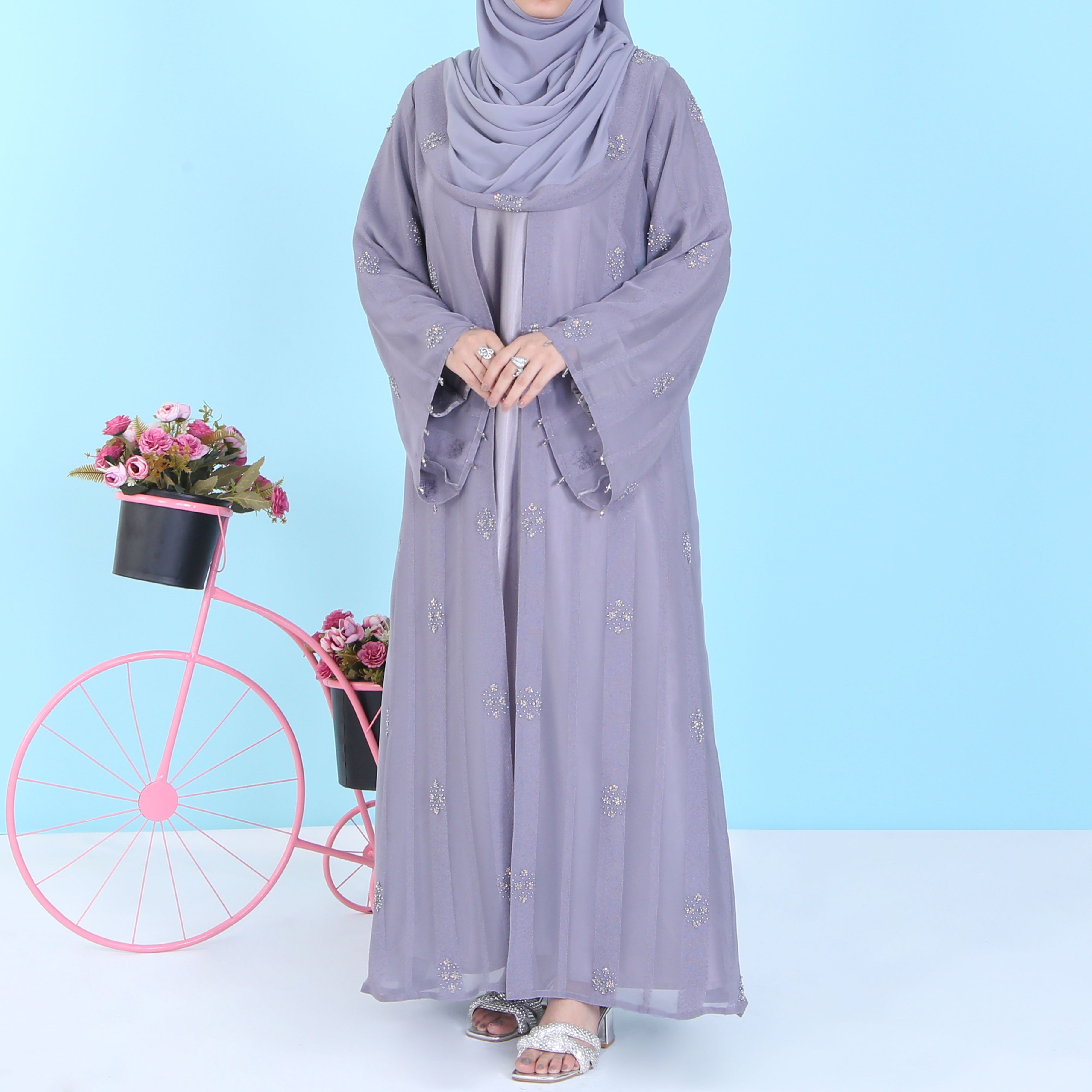 FLAVIO ABAYA SILVER GREY(RB839)