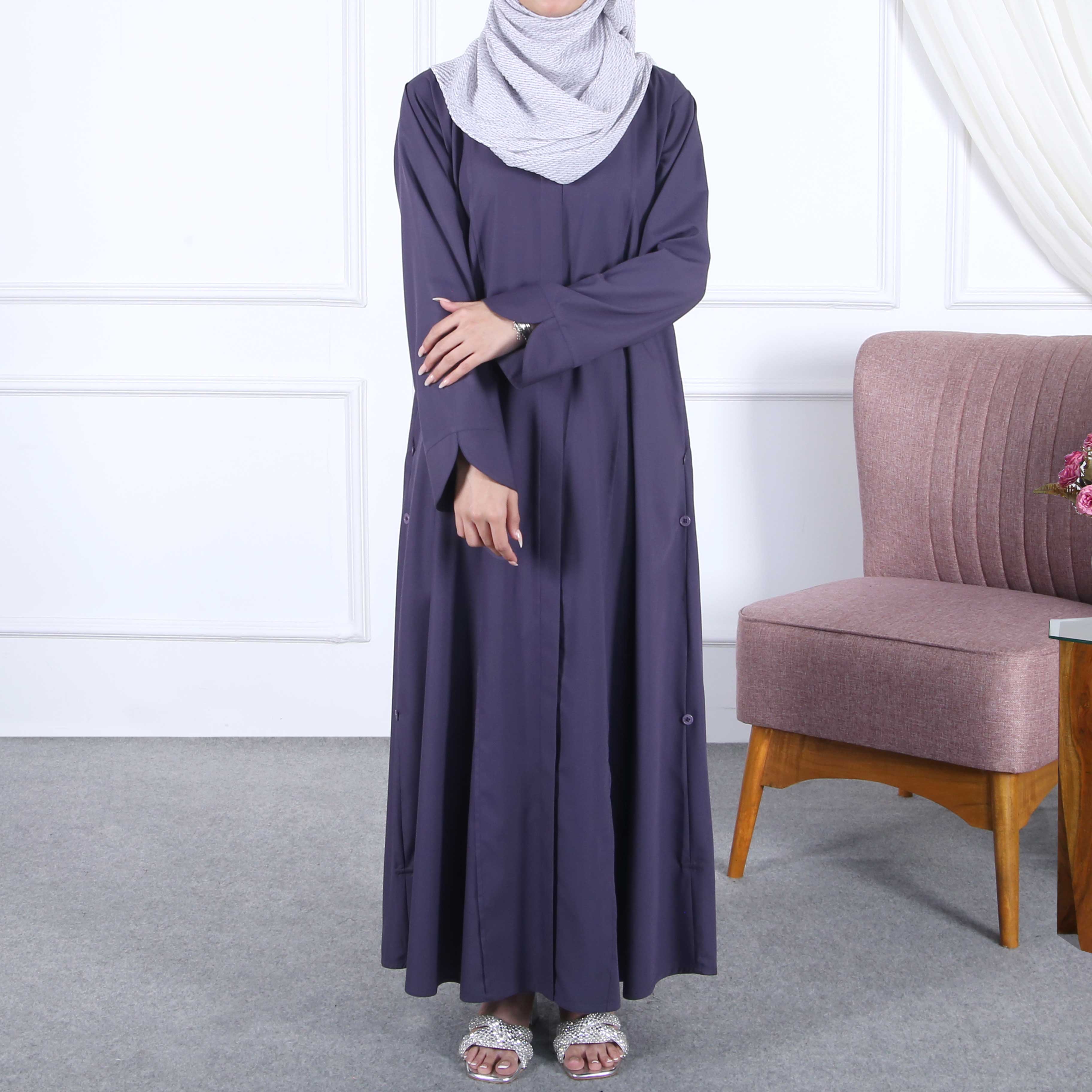 GRAPE PURPLE ABAYA (PR883)