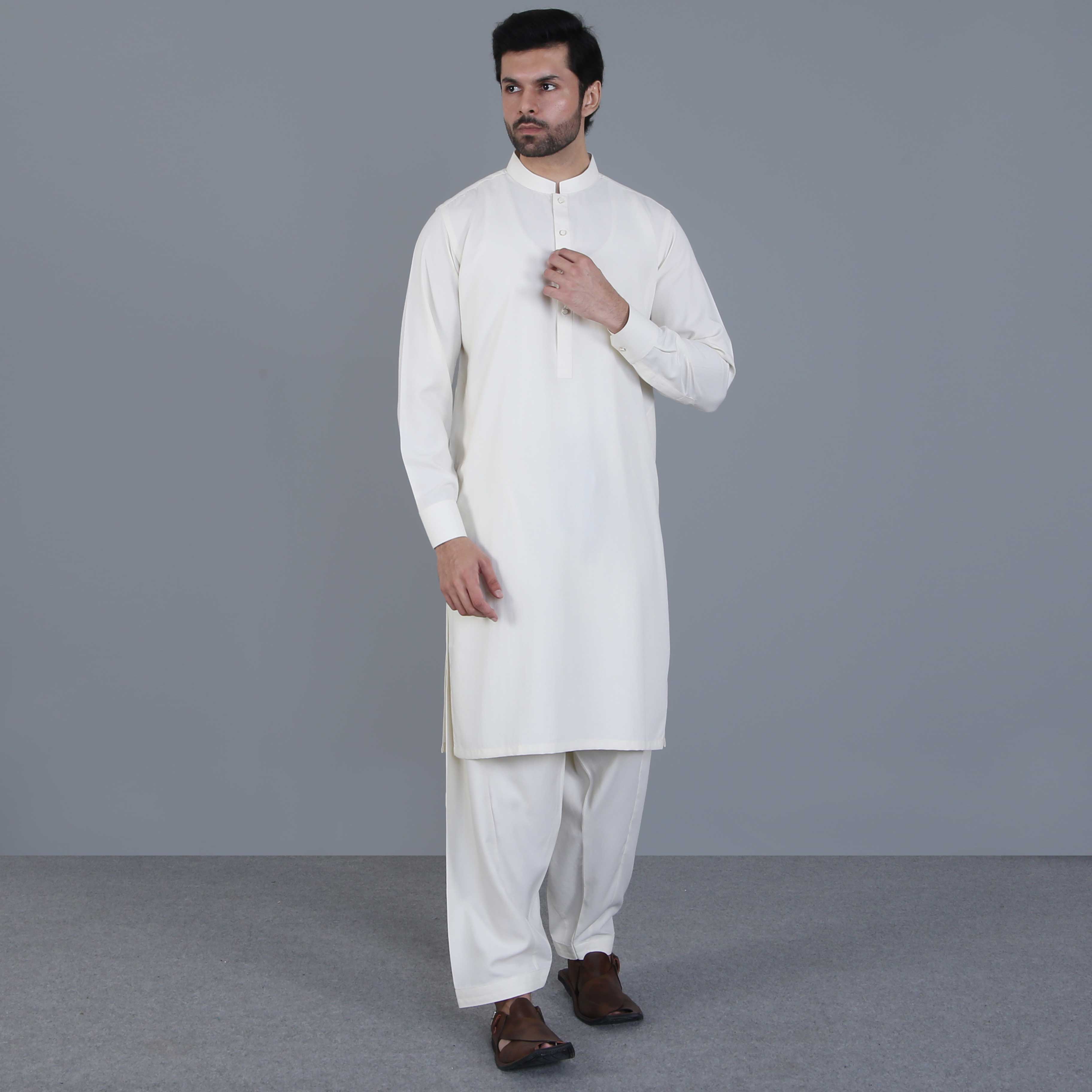 OFF WHITE SHALWAR QAMEEZ(ART224)