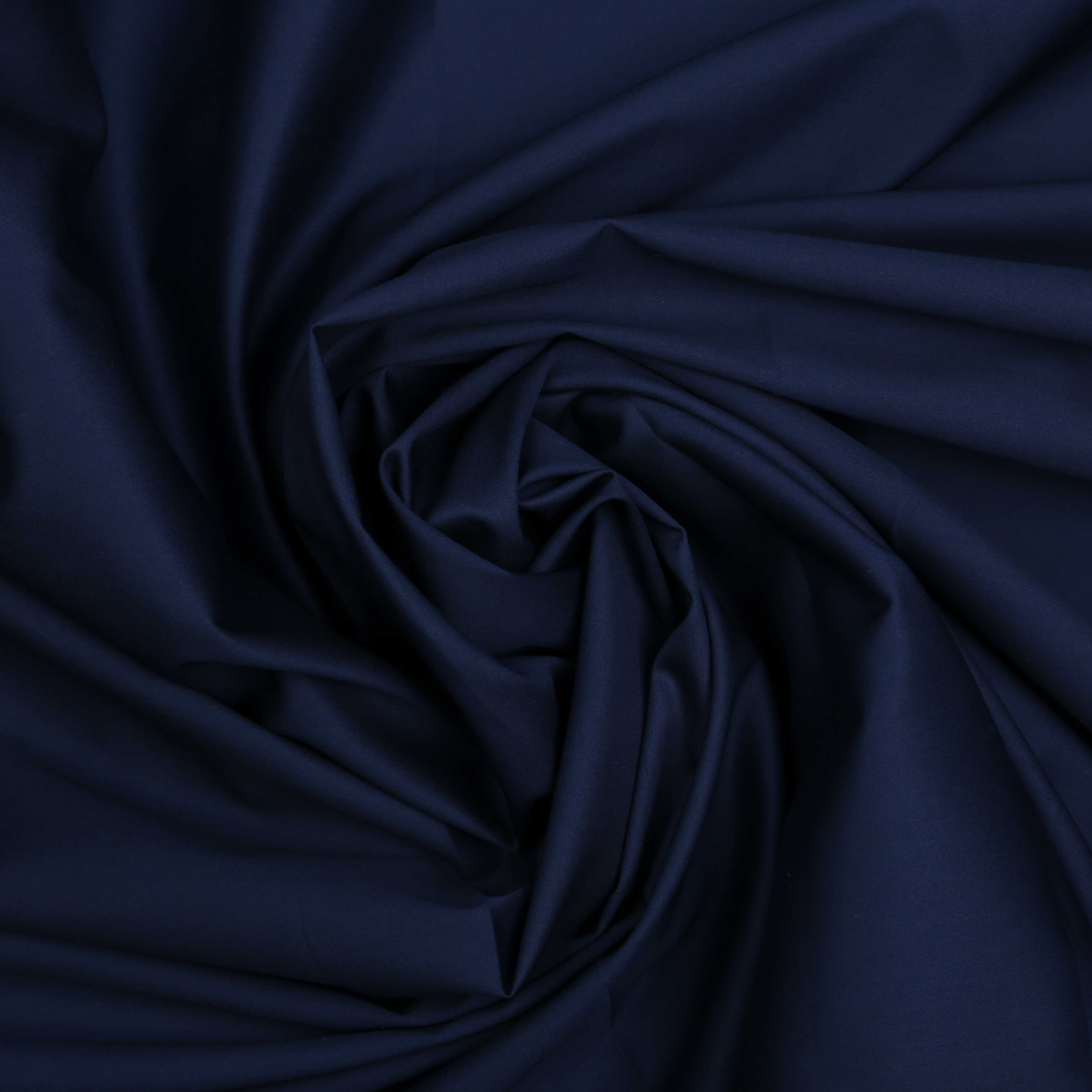 BRIGHT NAVY COTTON(4.5MTR)