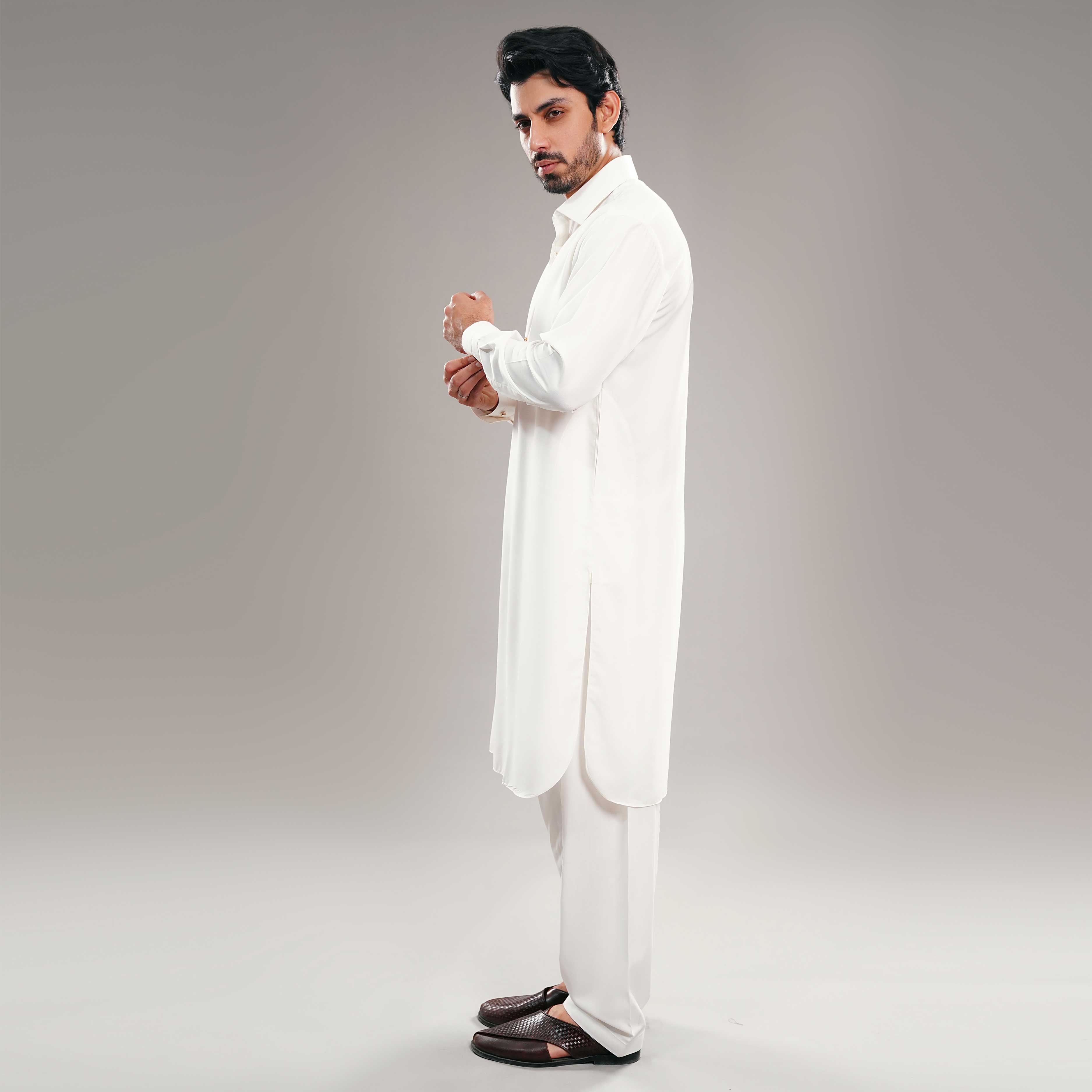 IVORY PEARL SHALWAR QAMEEZ(ART247)