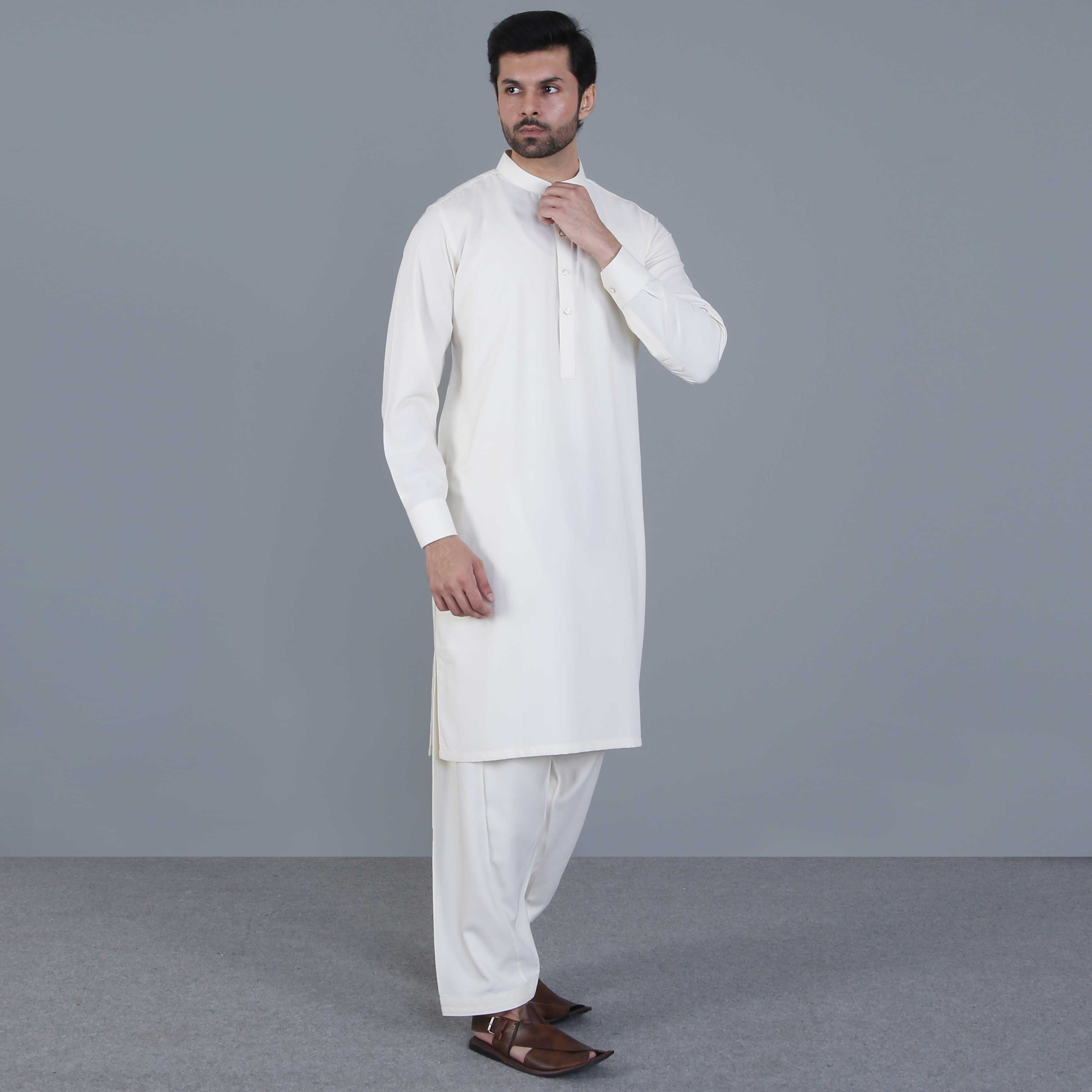 OFF WHITE SHALWAR QAMEEZ(ART224)