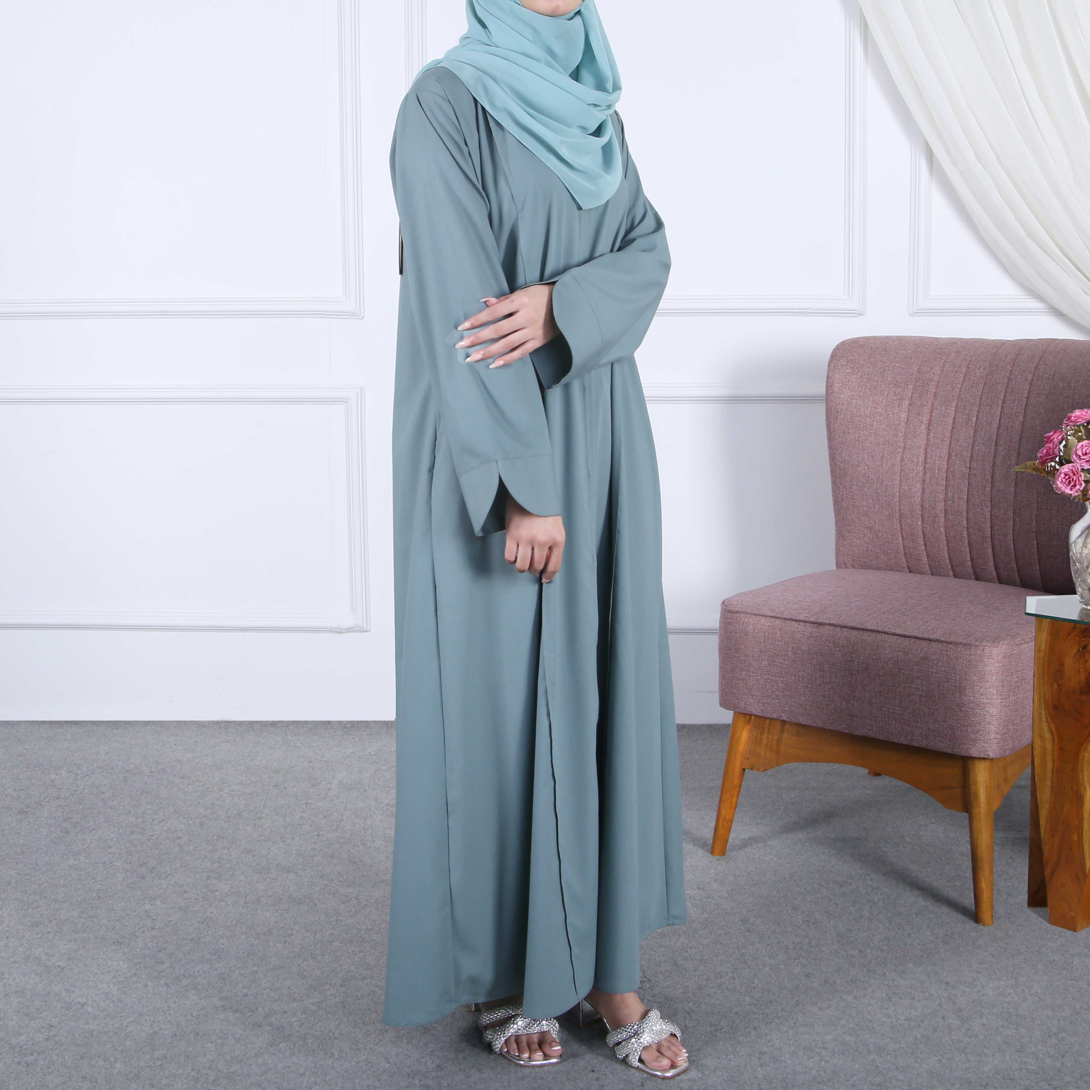 COOL GREEN ABAYA (PR883)