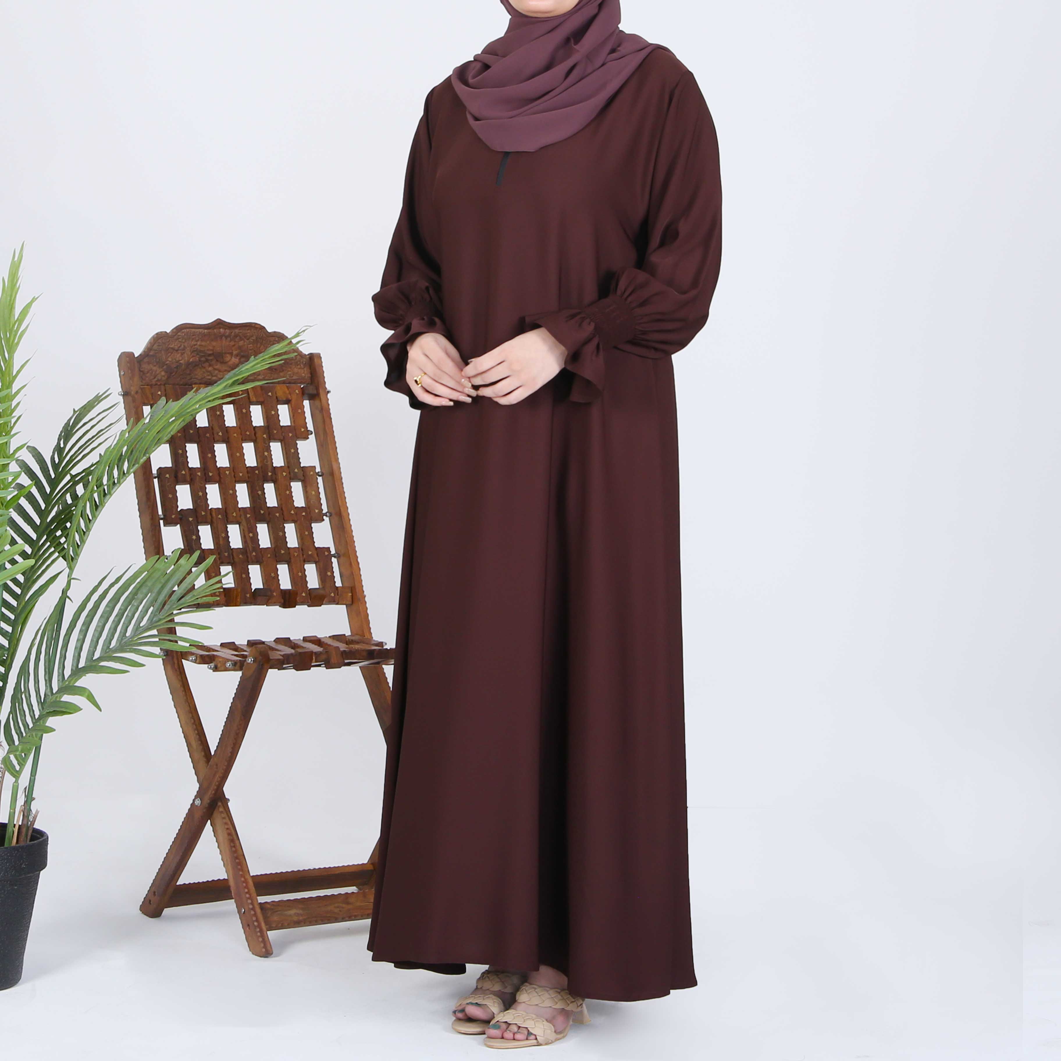 WOODY BROWN ABAYA(RB880)