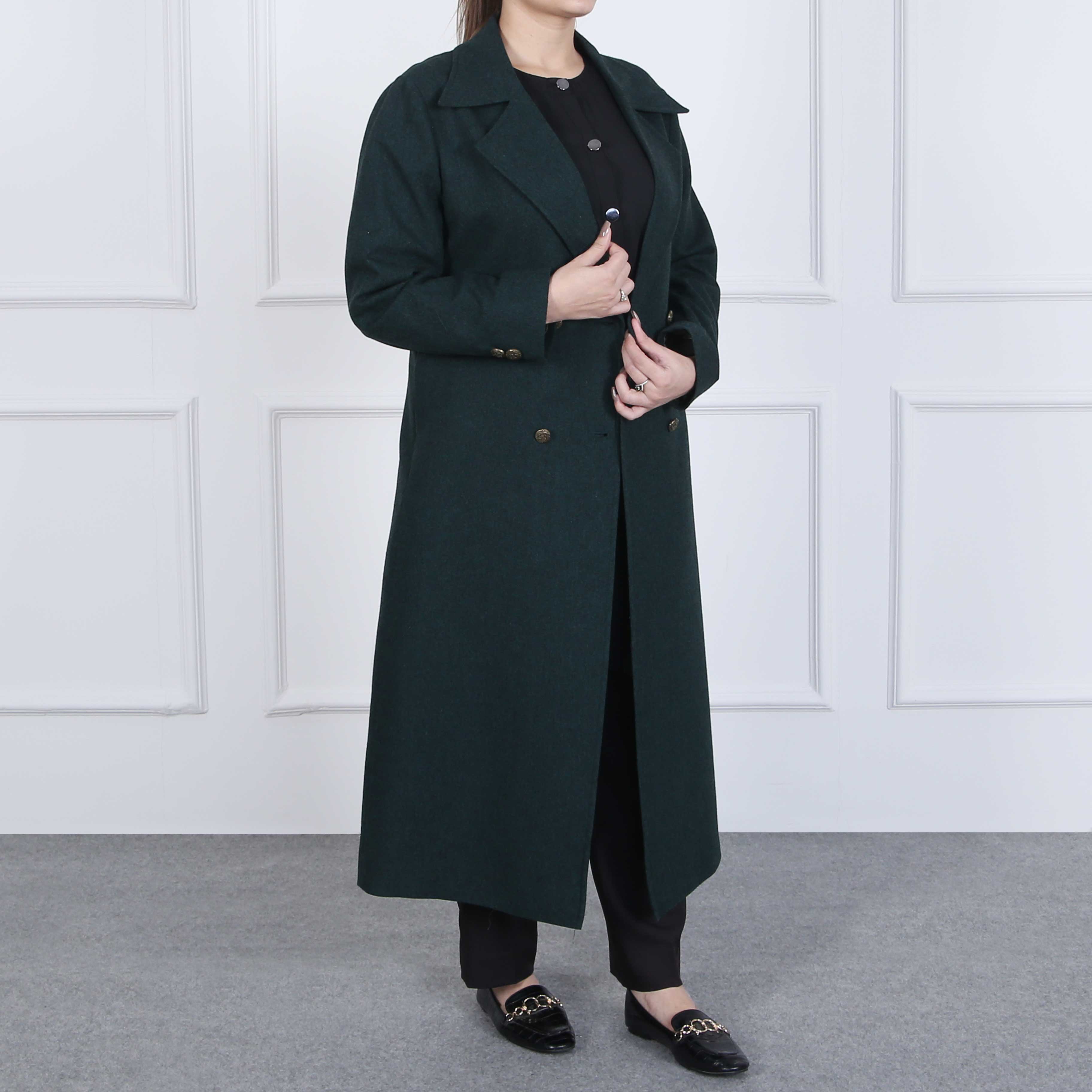 PINE GREEN COAT(ST947)