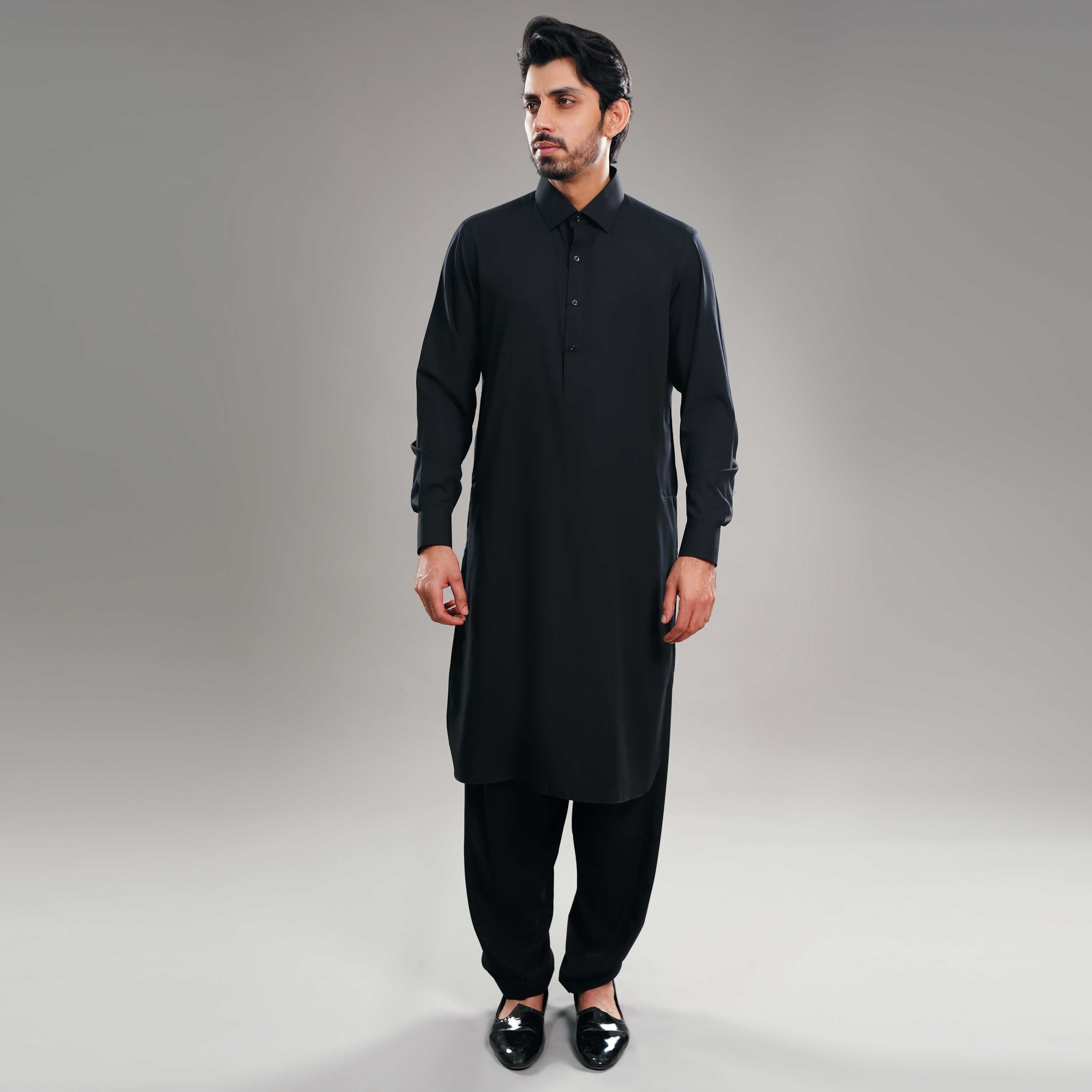 ONYX TEXTURED SHALWAR SUIT(ART242)