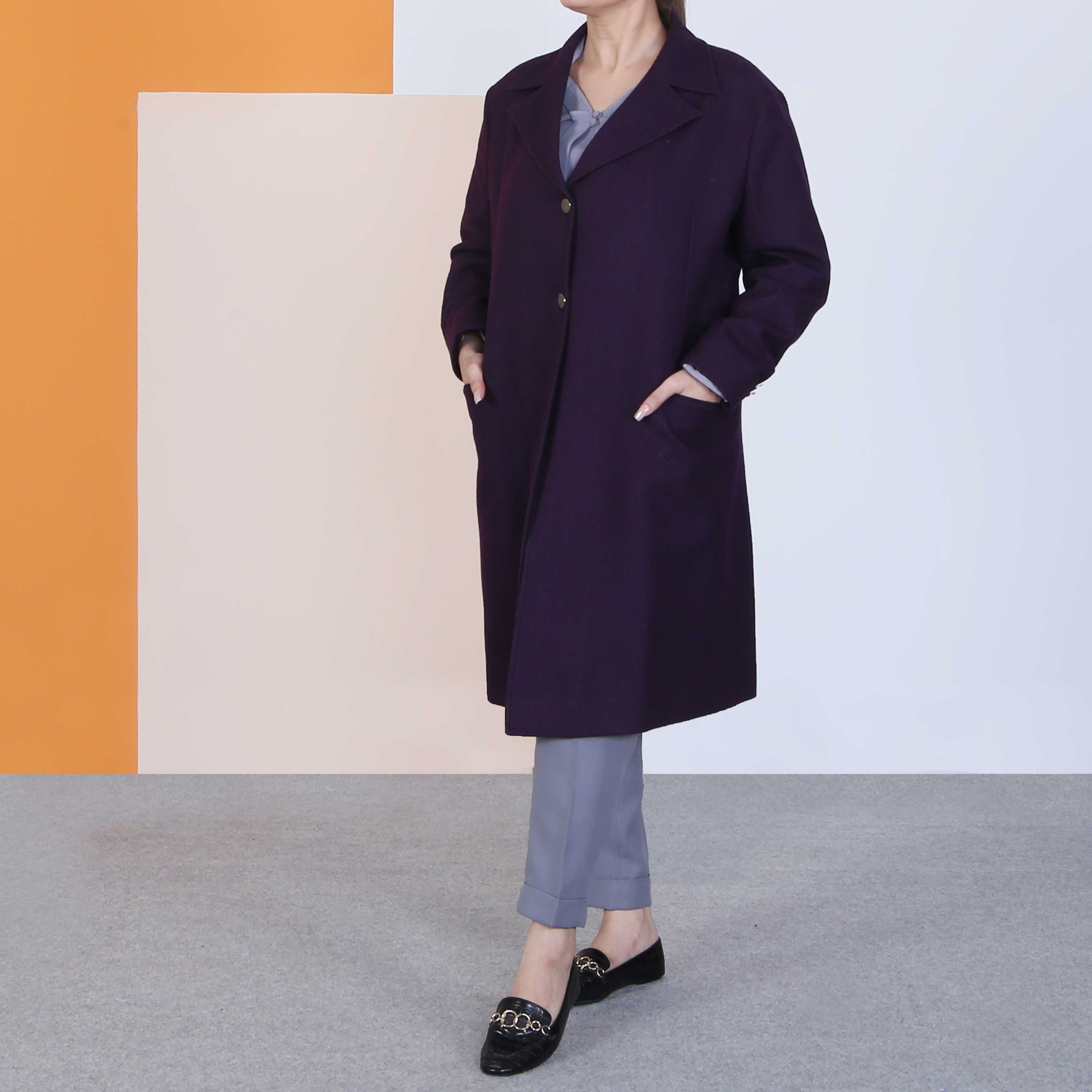 PLUM COAT(ST950)