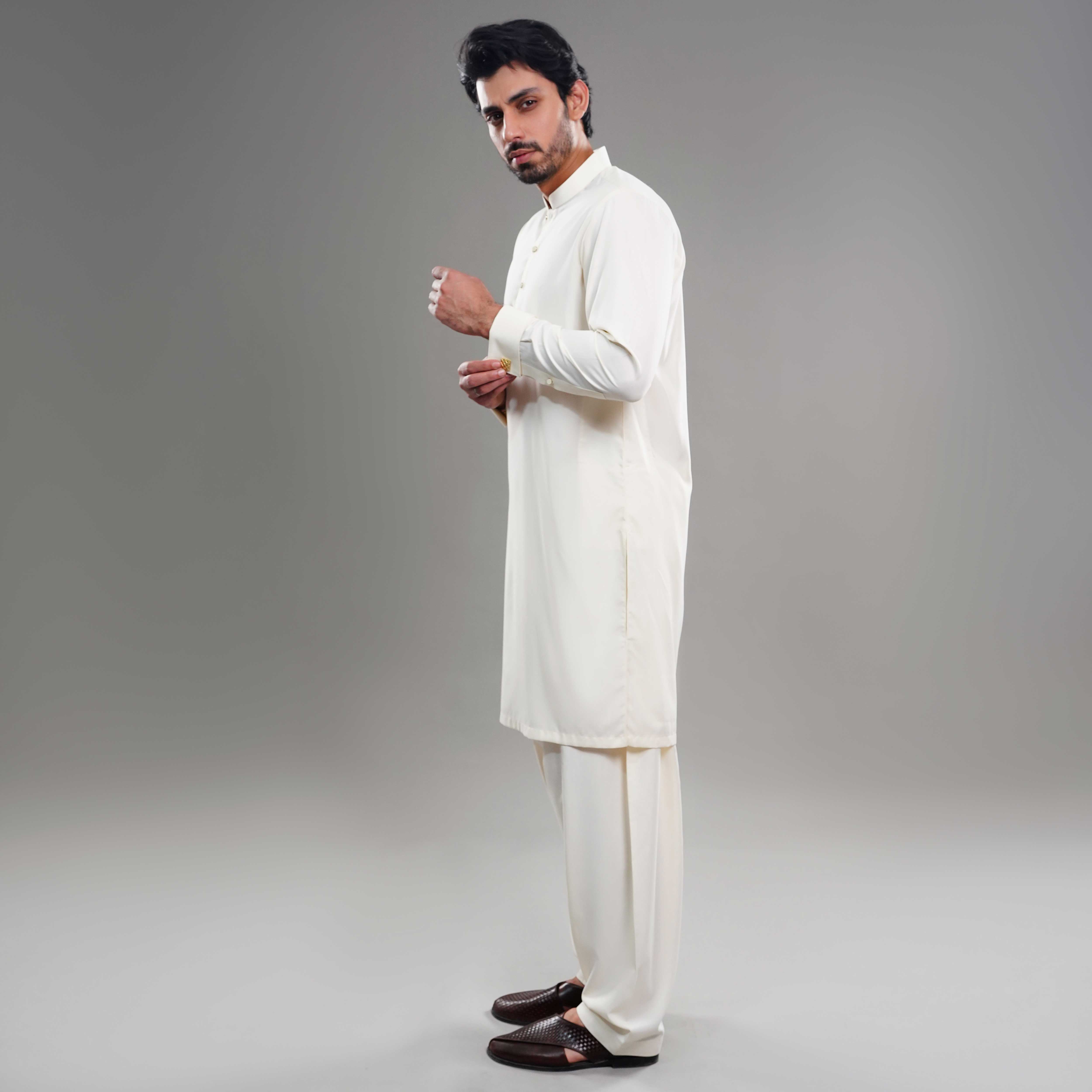 CLASSIC OFFWHITE SHALWAR QAMEEZ(ART248)