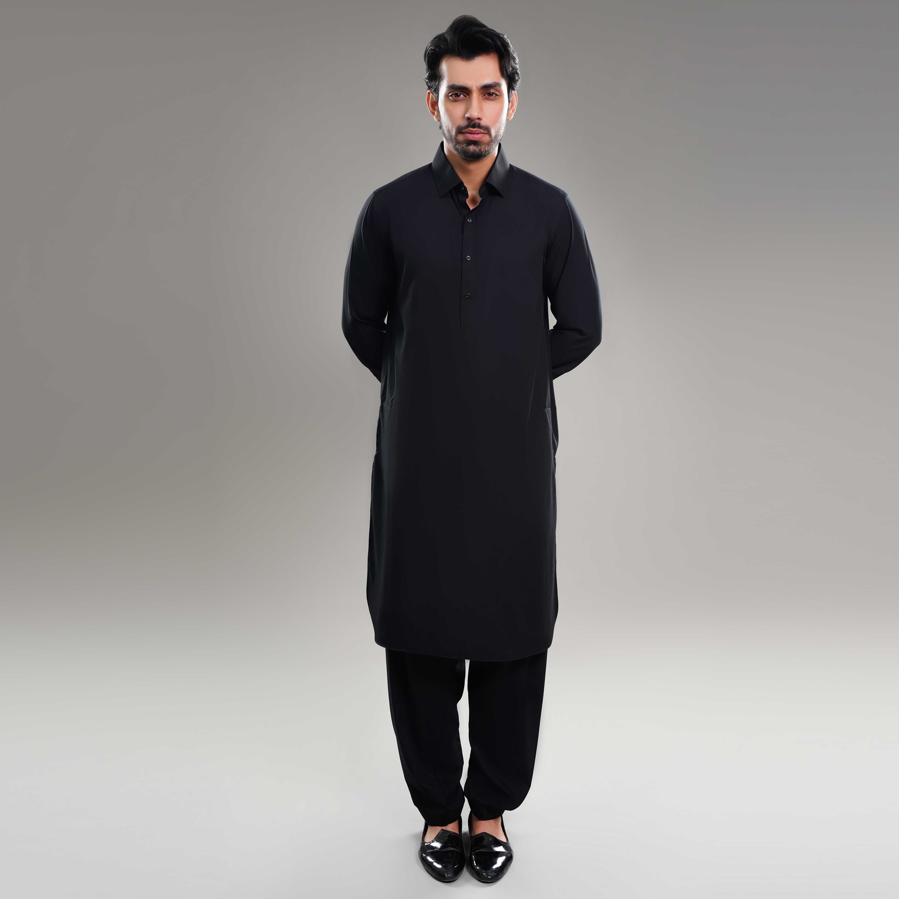 ONYX TEXTURED SHALWAR SUIT(ART242)