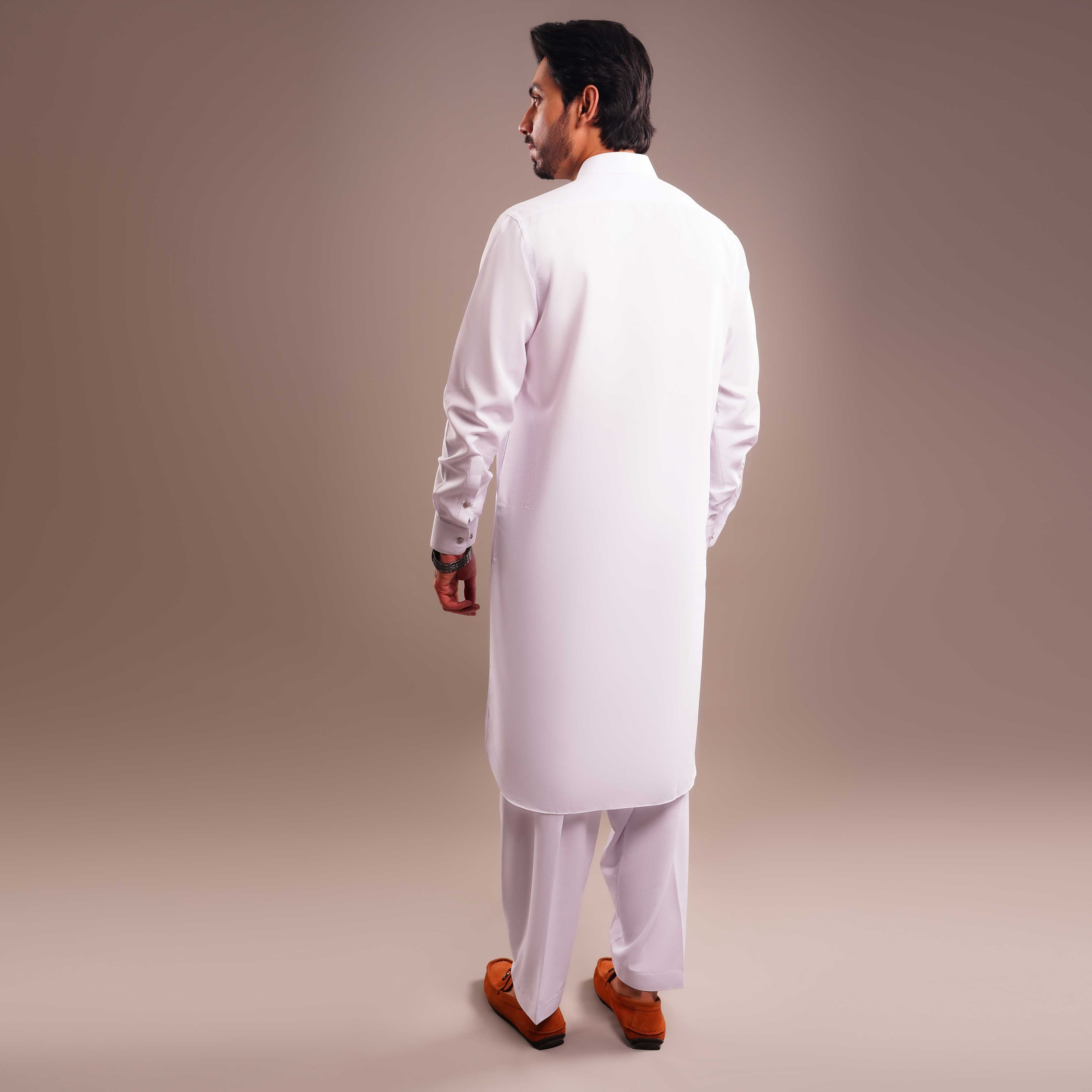 CLASSIC OFFWHITE SHALWAR QAMEEZ(ART248)