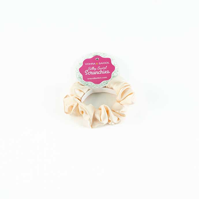 ROSE PEACH SCRUNCHIE